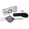 Лупа LEVENHUK ZENO 400, 2/4×, 88/21 мм, 2 LED, металл