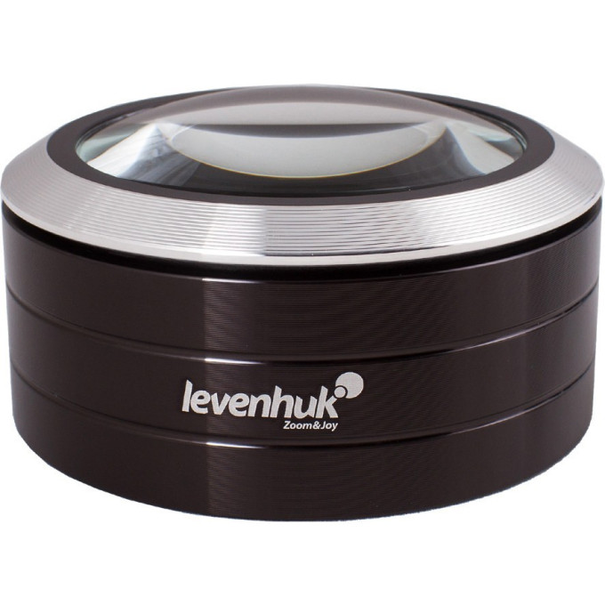 Лупа LEVENHUK ZENO 900, 5×, 75 мм, 3 LED, металл