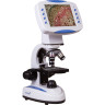 Микроскоп цифровой LEVENHUK D80L LCD, монокулярный