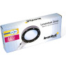 Лупа LEVENHUK ZENO 500, 3,5×, линза 56 мм, 8 LED, металл