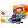 Набор LEVENHUK LabZZ MV1 Amethyst: микроскоп и книга
